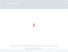 Tablet Screenshot of martin-meissner.com